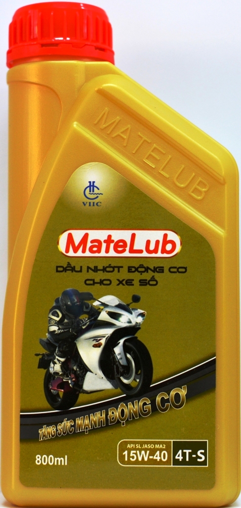 Dầu động cơ xe máy MATELUB 4T-S 15W40