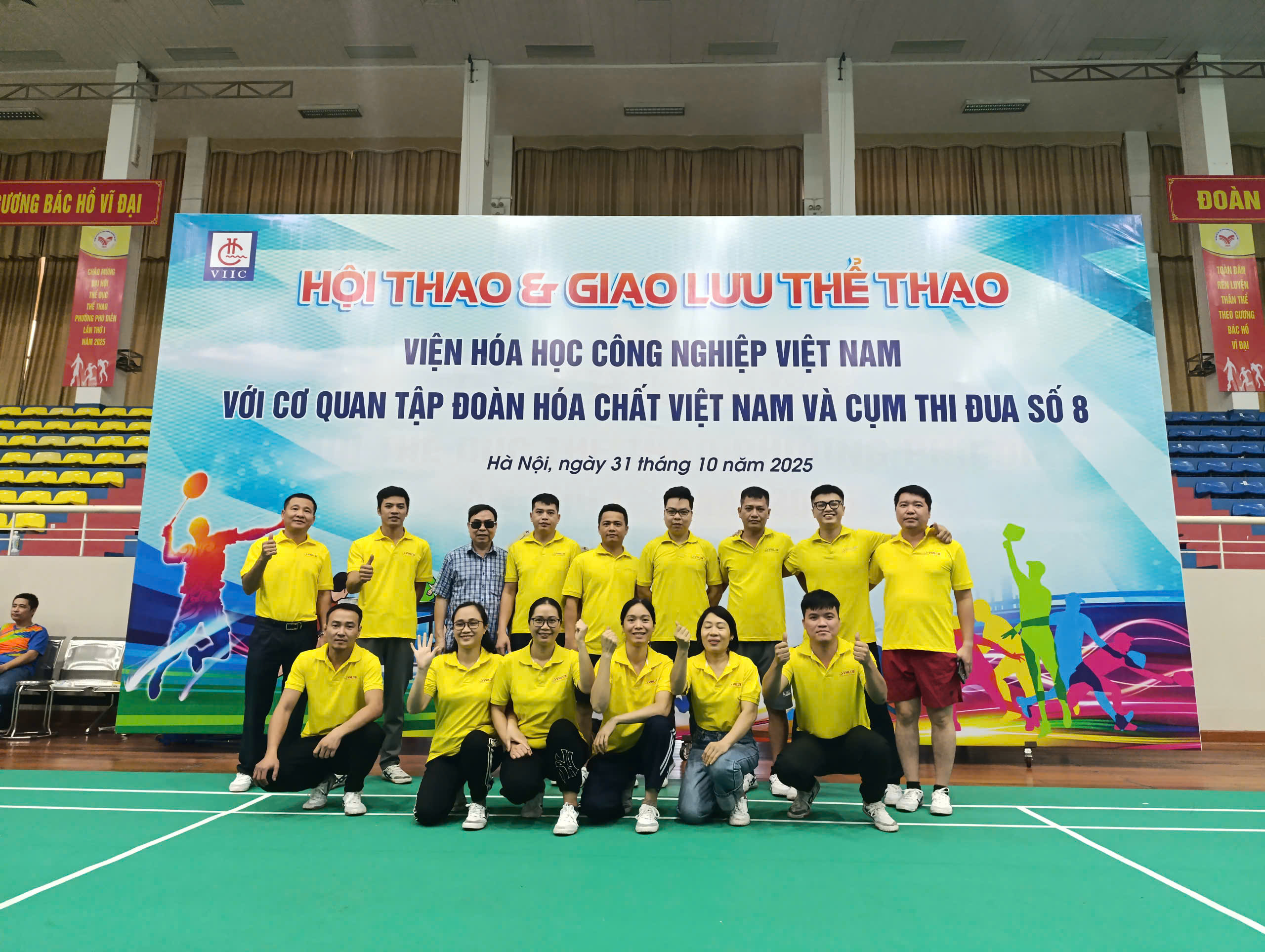 Hội thao Viện Hoá học công nghiệp Việt Nam 2025